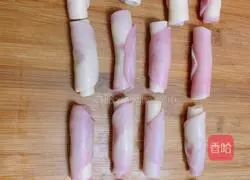 Illustration of how to make Sakura Crispy Pigment-free Dragon Fruit Version 5