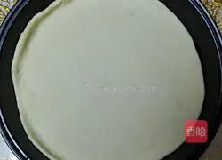 Illustration of how to make ham pizza (including crust) 6