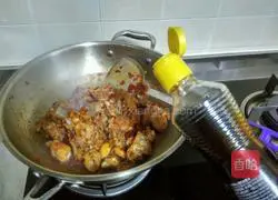 Illustration of how to make braised lamb with sauce 9