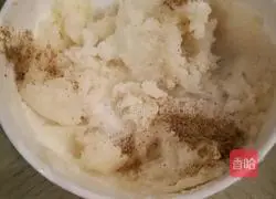 Illustration of how to make oven version of shrimp balls with anchovies 6