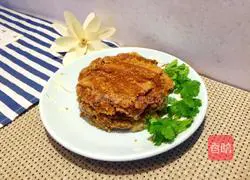 Illustration of how to make steamed pork with potato flour 11