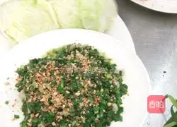 Illustration of how to make clam lettuce buns 10