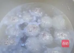 Illustration of how to make tofu dumpling soup 9