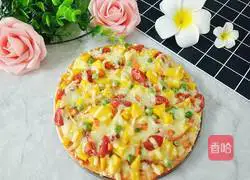 Illustration of how to make fruit pizza 11