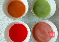 Illustration of how to make vegetable noodles 1