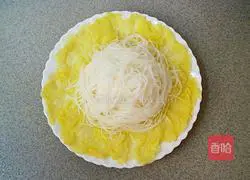 Illustration of how to make garlic vermicelli and baby cabbage 10