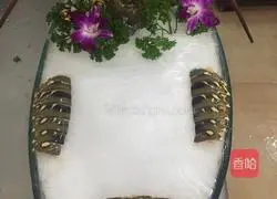 Sashimi Australian lobster Illustration of how to do it 9