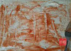 Illustration of how to make bacon pizza 4