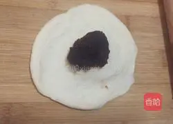 Illustration of making bean paste bread 7