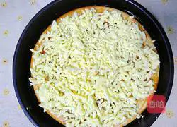 Illustration of how to make pastoral style pizza 7