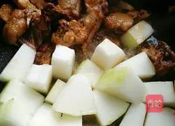 Winter Melon Braised Chicken Recipe Illustration 6