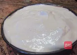 Illustration of how to make sweet but not greasy cheesecake 11
