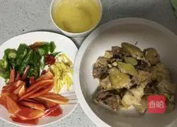 Soy Sauce Braised Chicken Recipe Illustration 1