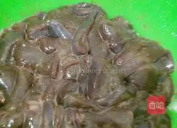 Illustration of how to make kimchi and pork liver 5