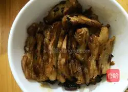 Illustration of how to make pork with pickled vegetables 19