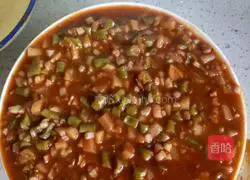 Illustration of how to make braised noodles 5