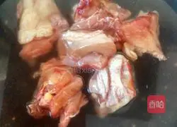 Illustration of home-cooked braised chicken 1