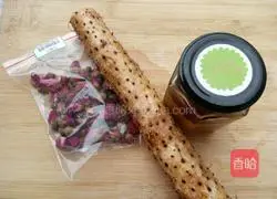 Illustration of steamed yam 1