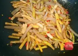 Illustration of how to make konjac kimchi 9