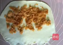 Marisula cheese and meat floss bread Practice illustration 8