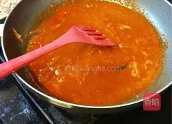 Illustration of how to cook tofu with golden needle kimchi 6