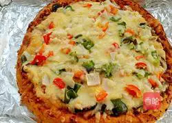 Orleans Chicken Legs and Mushroom Pizza Recipe Illustration 12