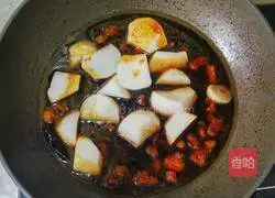 Illustration of Braised Beef and Stewed Radish 11