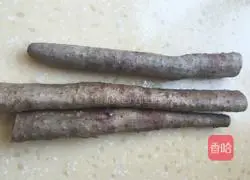 Illustration of how to make osmanthus yam 1