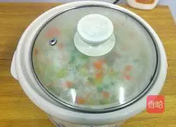 Illustration of how to make beef porridge 14