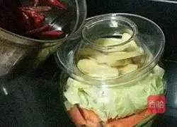 Illustration of how to make simple homemade kimchi 4