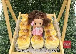 Illustration of how to make coconut buns 17