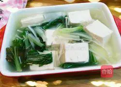 Illustration of how to make cabbage and tofu soup 8