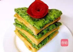 Vegetable egg pancake recipe 10