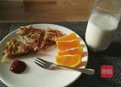 Bacon Potato Shredded Pancake Recipe Illustration 5