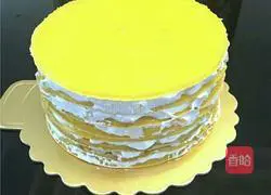 Mango Layer Cake Recipe Illustration 13