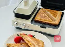 5-minute super quick low-calorie hot-pressed sandwich recipe 5