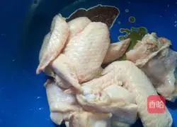 Illustration of how to make fried chicken wings with bread crumbs 1