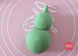 Illustration of how to make vegetable steamed buns 4