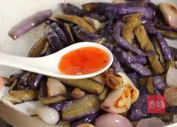 Illustration of how to cook eggplant with Thai sauce 9