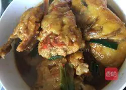 Illustration of how to make noodles with crabs 6