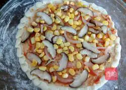 Illustration of how to make Hawaiian pizza 15