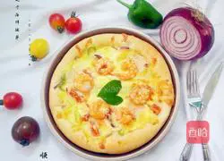 Nine-inch seafood pizza recipe 16