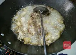 Illustration of how to make glutinous rice cake and spicy chicken 3