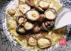 Illustration of Braised Chicken with Mushrooms 7