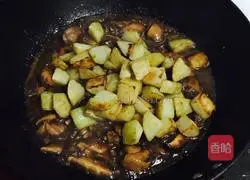 Illustration of homemade braised chicken 7