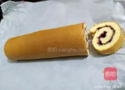 Blueberry Cake Roll Recipe Illustration 16