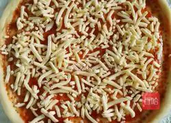 Illustration of how to make bacon and ham pizza 8