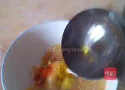 Illustration of how to make oatmeal noodles 14