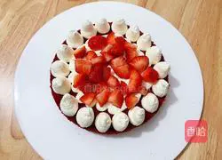 Red Velvet Naked Cake Recipe Illustration 14