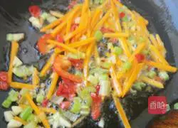 Illustration of how to make oatmeal and fish 6